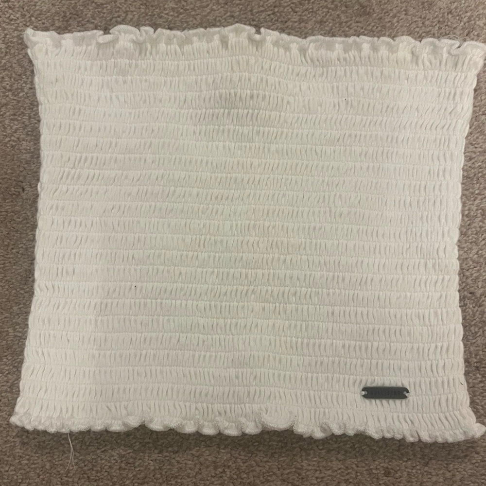 Hollister White Tube Top XS